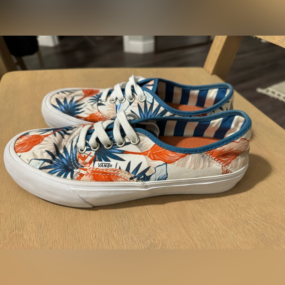 Vans floral sneakers